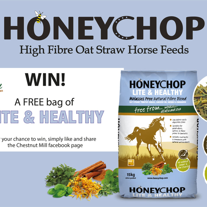 COMPETITION - Win a Free Bag of Honeychop Lite & Healthy Horse Feed