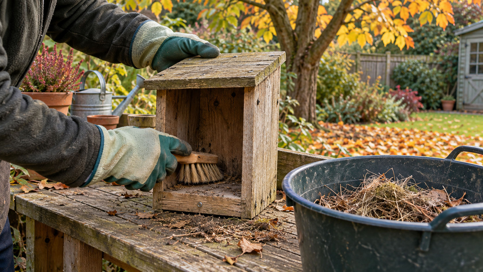 How and When to Clean a Bird Nest Box in Autumn