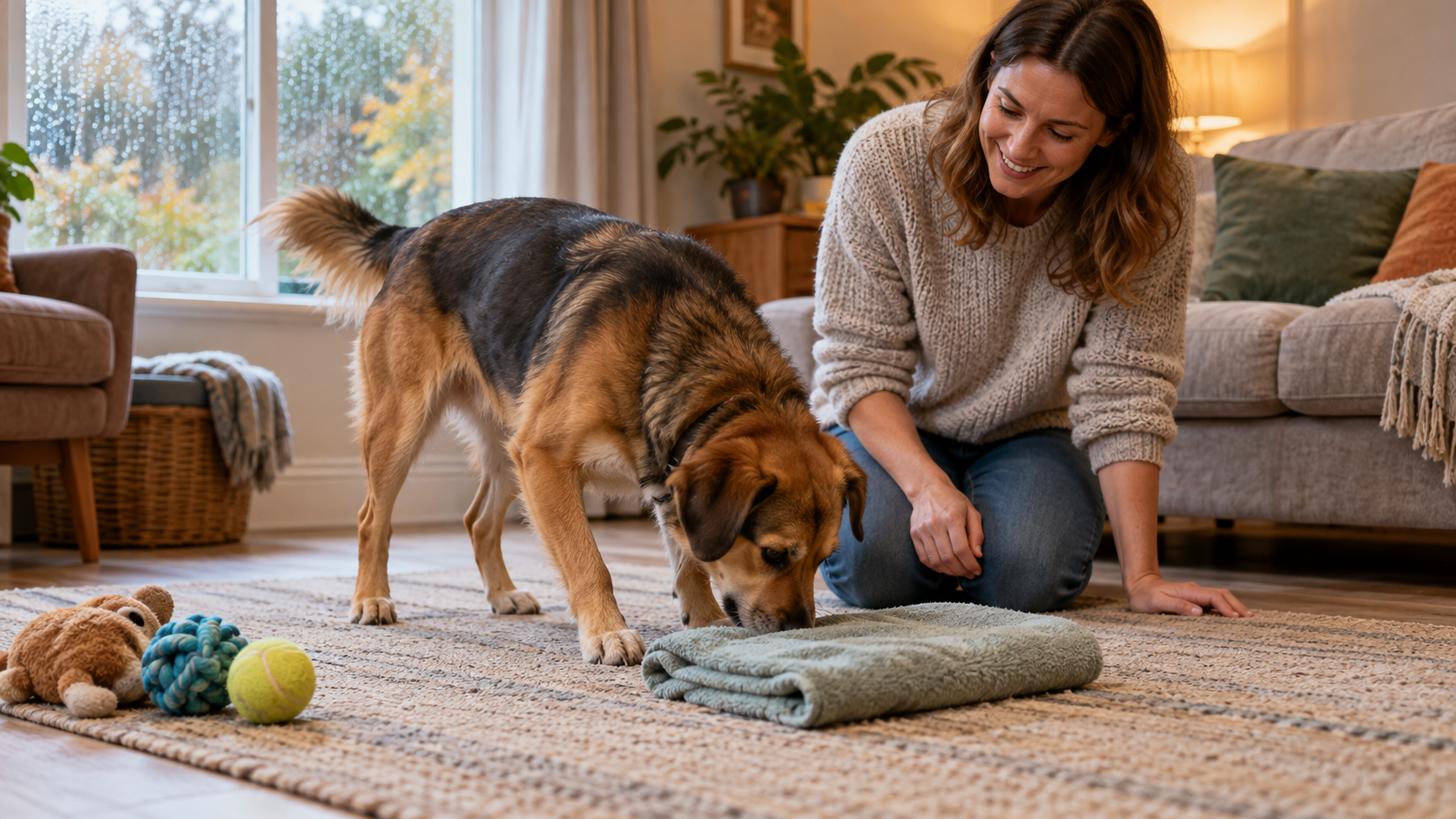 Indoor Games for Dogs: 8 Ways to Beat Wet-Weather Boredom