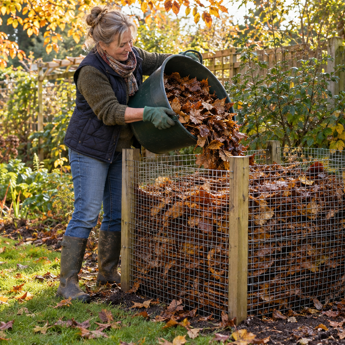 How to Make Leaf Mould from Autumn Leaves