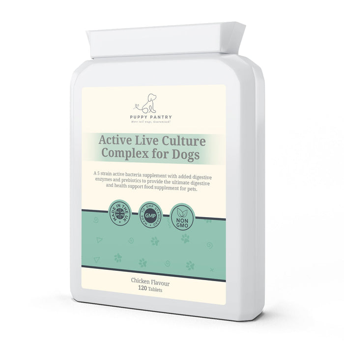 Gut Health Tablets – Chicken (120 Pack)
With probiotics, prebiotics & enzymes for digestive support