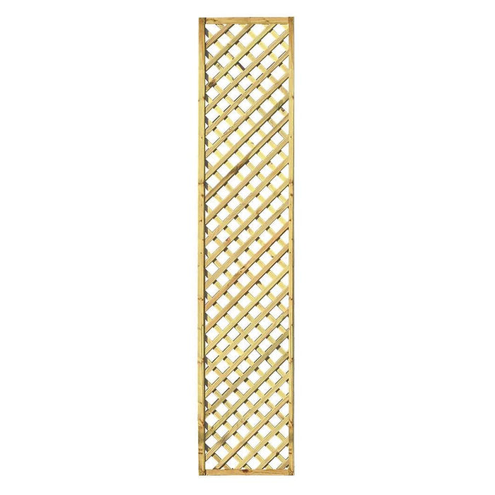 Zest Hillside Diamond Wooden Trellis – 1.83m × 0.305m, Pack of 3