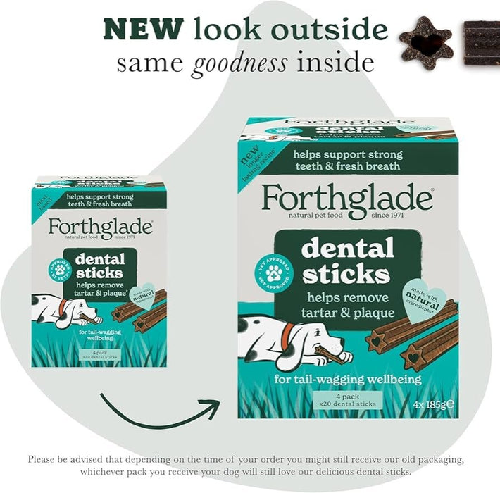 Forthglade Dental Sticks 10 x (5 Sticks) 185g