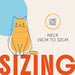 Doodlecat Cat Collar Duo 19 to 32 centimetre size guide