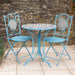 Ascalon Azura Mosaic 3 Piece Garden Bistro Set – Light Blue