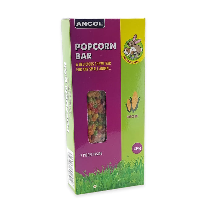 Ancol S Animal Popcorn Bar 6x 120g