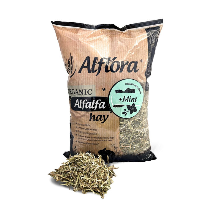 Alflora Organic Alfalfa Hay Mint 1kg