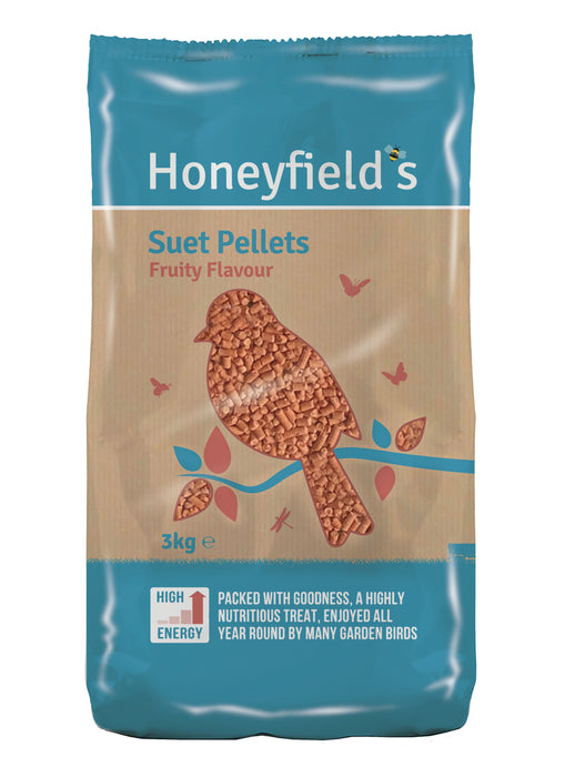 Honeyfield Suet Fruity Pellets - Various Pack Sizes