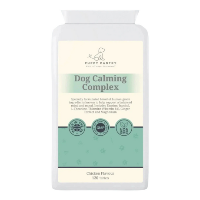Calming Chews – Chicken (120 Pack)
Supports relaxation & relief from stress, separation anxiety, travel & fireworks