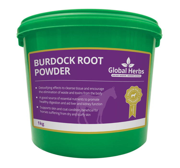 Global Herbs Burdock Root Powder for Horses 1kg