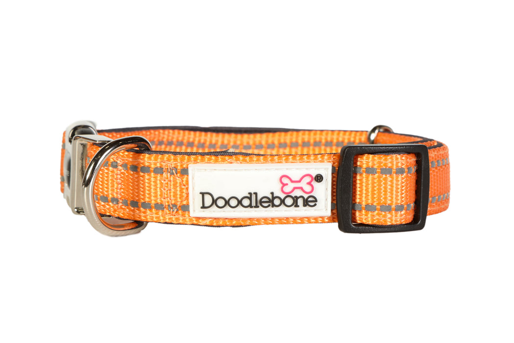 Doodlebone Padded Dog Collar  - Various Colours & Sizes