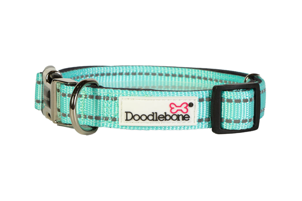 Doodlebone Padded Dog Collar  - Various Colours & Sizes