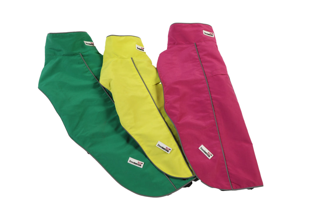 Doodlebone Dog Coat Rain Mac  - Various Colours & Sizes