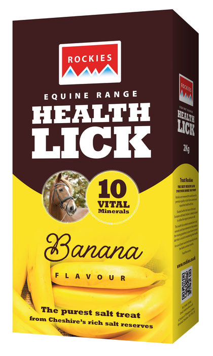 Rockies Banana Lick - 2 kg