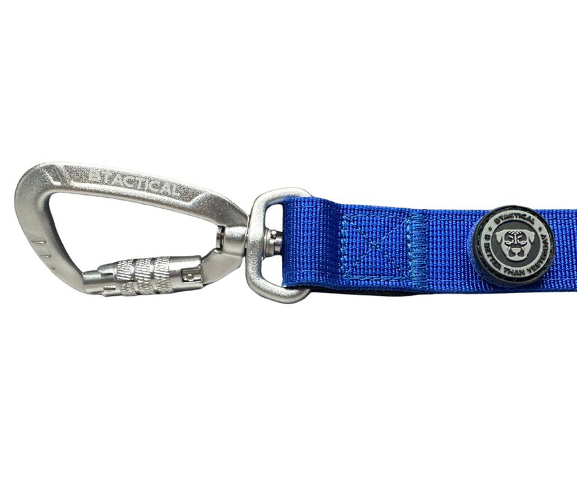 Nylon BTactical™ Carabiner Clip Lead | Royal Blue