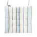 Olive Stripe cushion option for Marlborough 5 Piece Garden Dining Set – Antique Blue Rust