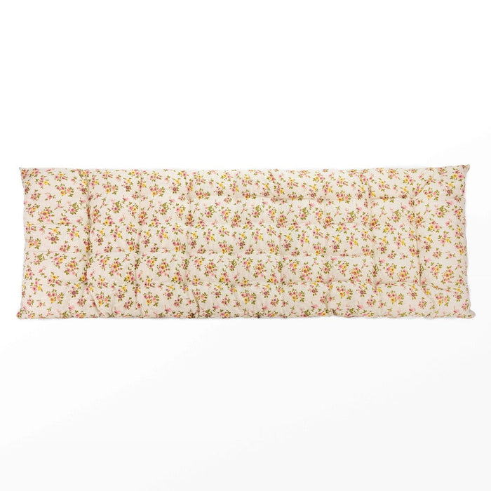 Rosebud cushion option for Ascalon Aquitaine Peacock Metal Garden Bench – Sage Green