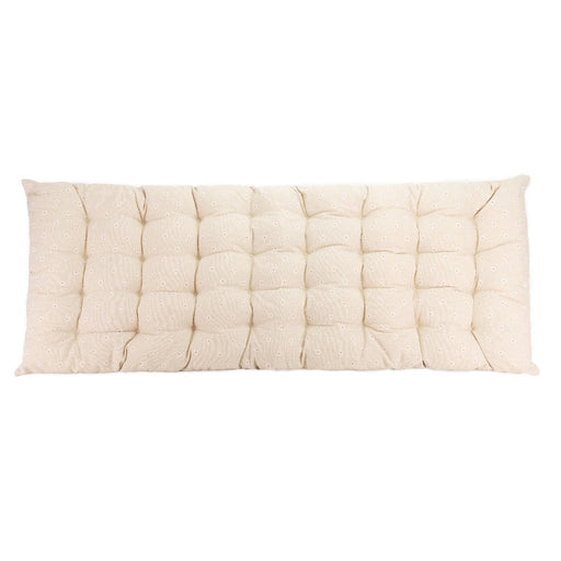 Daisy cushion option for Ascalon Floral Mosaic Metal Garden Bench – Cream