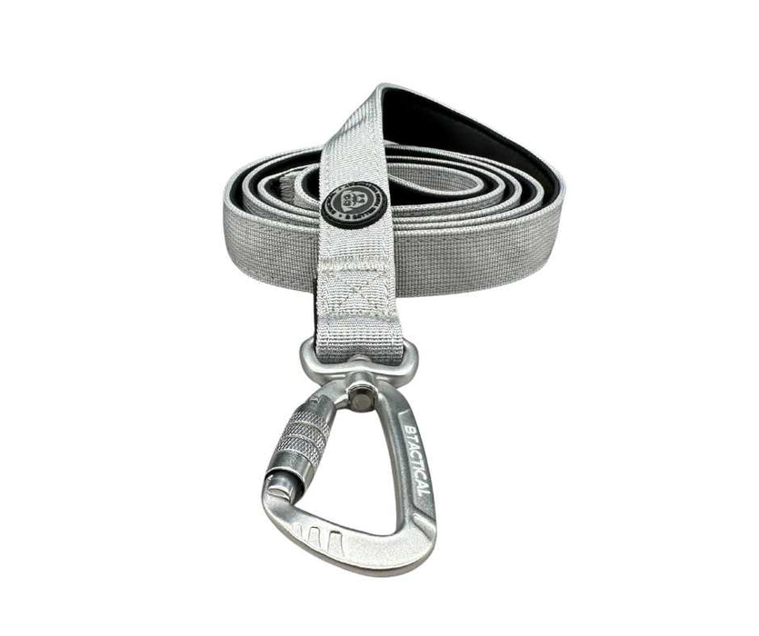 Nylon BTactical™ Carabiner Clip Lead | Misty Grey