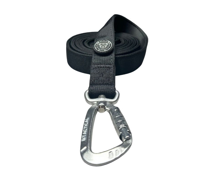 Nylon BTactical™ Carabiner Clip Lead | Midnight Black