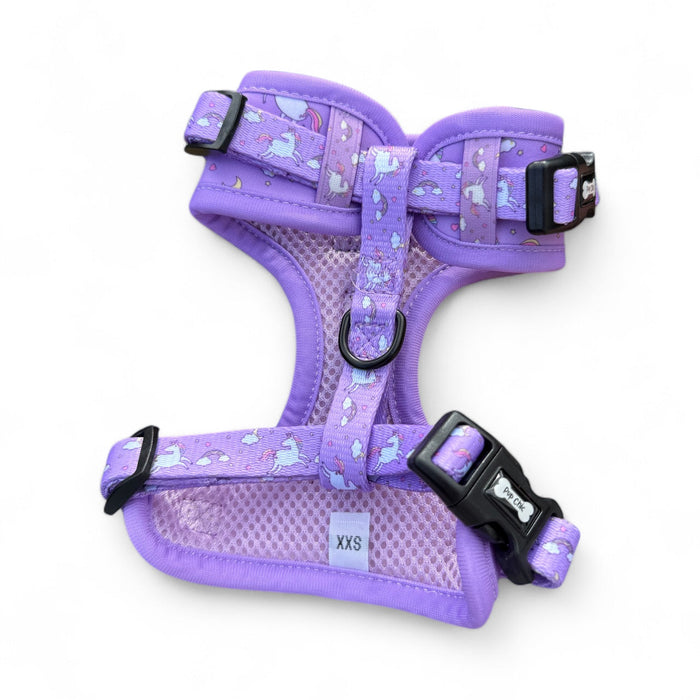 Daydreams & Unicorns XXS Step-In Adjustable Harness – Magical Comfort for Tiny Pups & Puppies