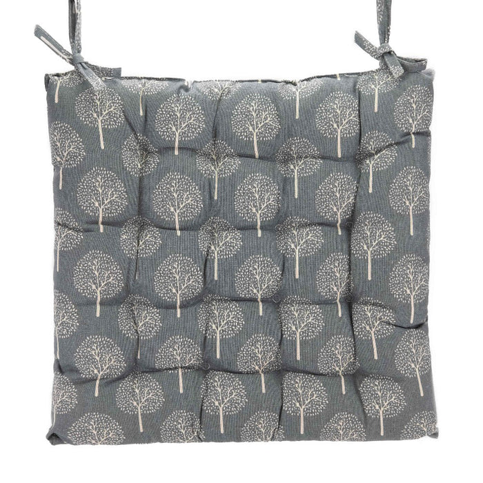 Blue Linen Look cushion option for Marlborough 3 Piece Garden Bistro Set – Stone