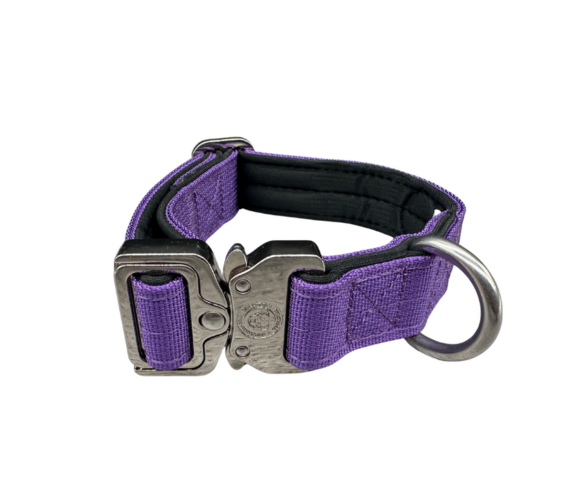 Puppy Nylon BTactical™ Collar | Lavender Purple