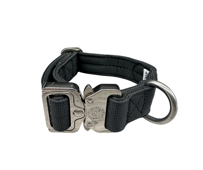 Puppy Nylon BTactical™ Collar | Midnight Black