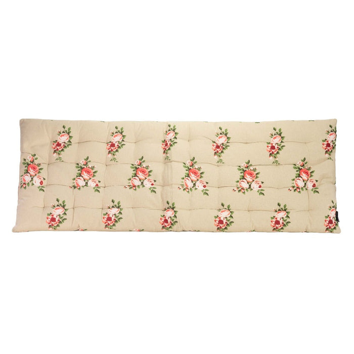 Stone Rose cushion option for Ascalon Aquitaine Peacock Metal Garden Bench – Sage Green