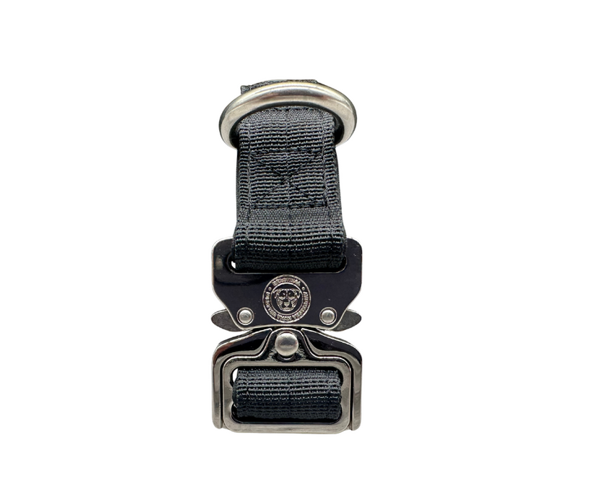 Puppy Nylon BTactical™ Collar | Midnight Black