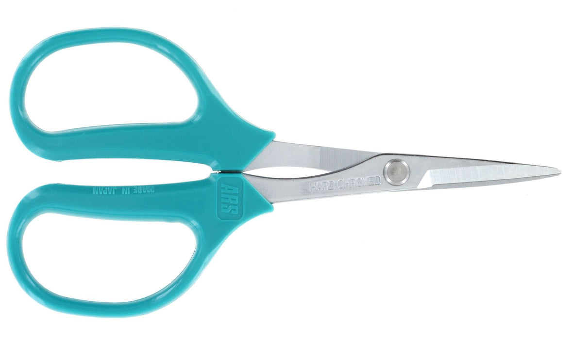 ARS Mini Handycraft Scissors – Curved Blade, Blue, 125mm (360-M)