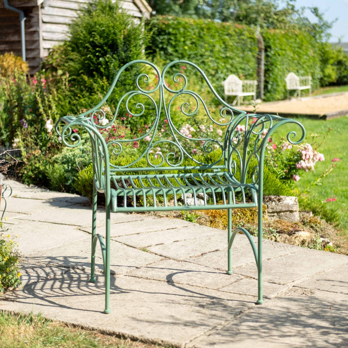 Ascalon Heritage Metal Garden Chair – Antique Green