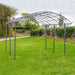 Replacement fabric roof option for Parisienne Garden Gazebo – Charcoal