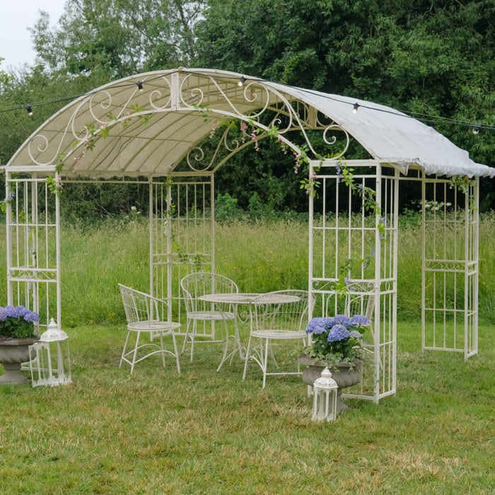 Replacement fabric roof option for Marseille Garden Gazebo – Cream