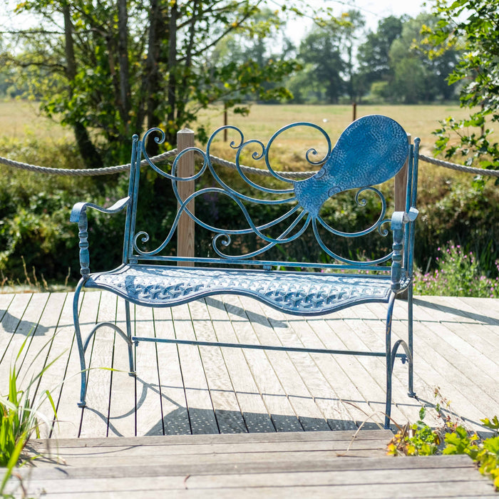 Ascalon Octopus Metal Garden Bench