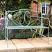 Ascalon Art Nouveau Metal Garden Bench