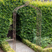 Ascalon Fairford Metal Garden Arch – Rustic Iron