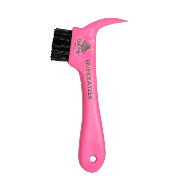 Haas Plastic Hoof Pick with Brush – Daily Hoof Cleaning Tool - SUMMER SPECIAL OFFER - 7% OFF