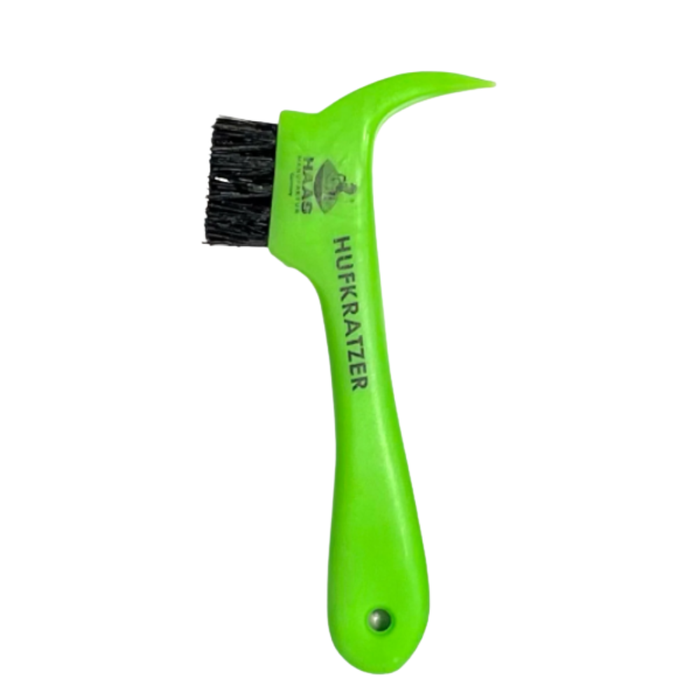 Haas Plastic Hoof Pick with Brush – Daily Hoof Cleaning Tool - SUMMER SPECIAL OFFER - 7% OFF