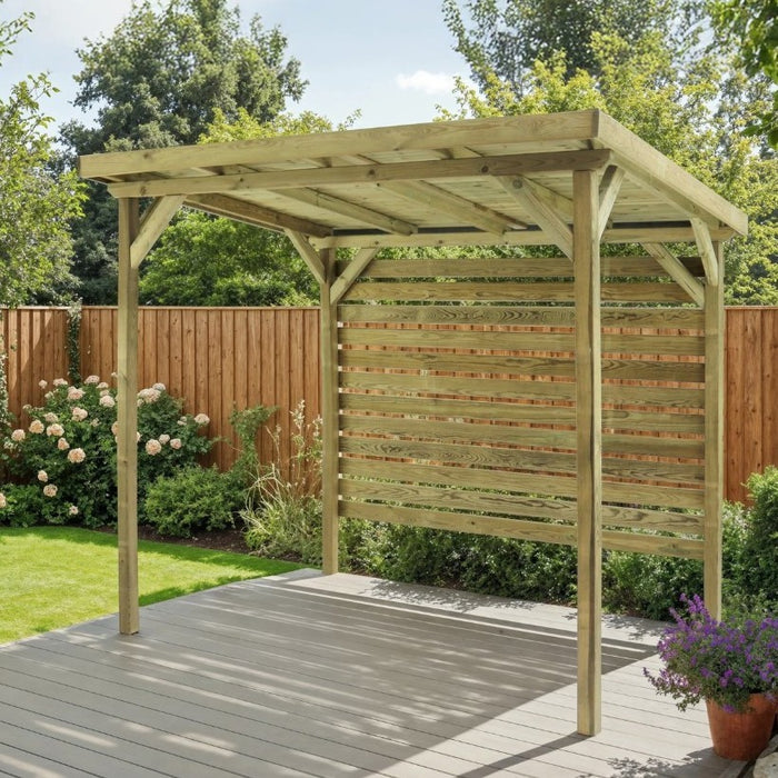 Zest Truro Wooden Garden Shelter – 2.4m