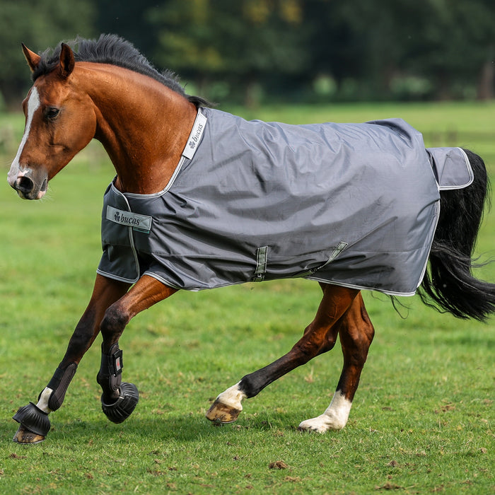 Bucas Smartex Medium Big Neck Turnout Rug 150g – Iron Gate
