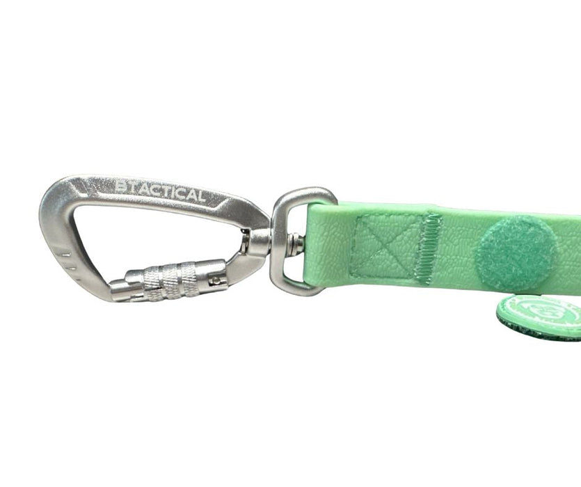 PVC BTactical™ Carabiner Clip Lead | Pastel Green