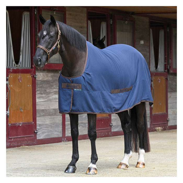 Bucas Cool Sheet Linen Rug – Navy