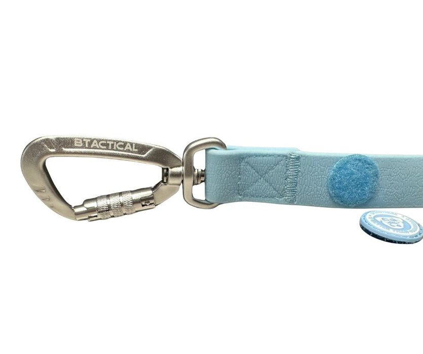 PVC BTactical™ Carabiner Clip Lead | Pastel Blue