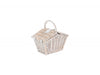 Small White Elegant Picnic Hamper