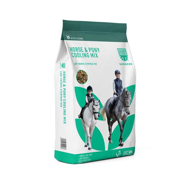 Saracen Horse & Pony Cooling Mix – Oat-Free Non-Heating Feed for Controlled Energy – 20kg – current pack image