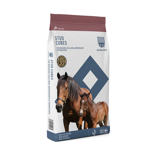 Saracen Stud Cubes – Complete Feed for Breeding Stock & Young Horses – 20kg – current pack image