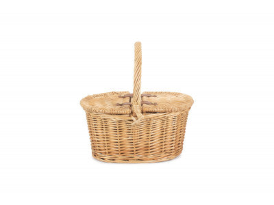 Child’s Oval Lidded Picnic Hamper – additional view 3