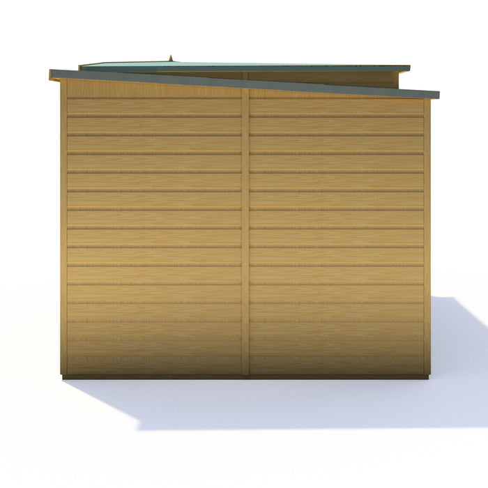 Barclay Summerhouse with side shed - 8'x11'