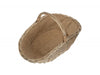 Large Willow Harvesting Basket – Antique Wash & Hessian – view 2
